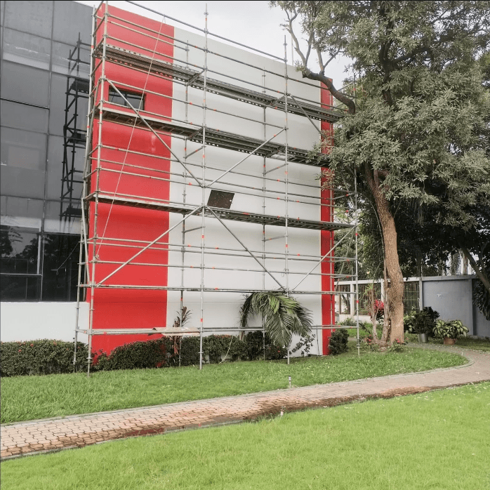 Pintura en el Edificio Administrativo de Colgate Palmolive - 1